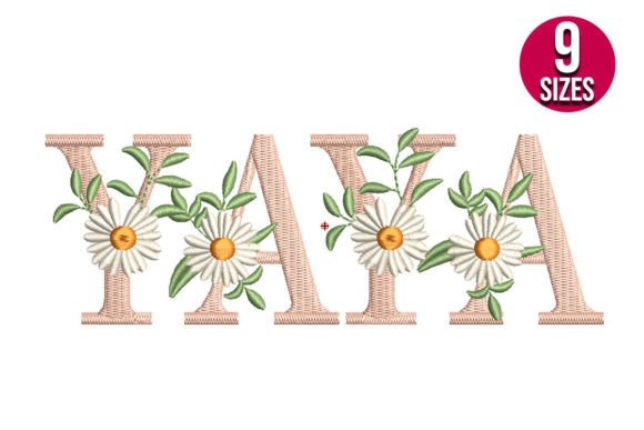 Floral Yaya: A Craft Fair-Ready Embroidery Design