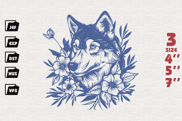 Wolf Embroidery: A Thoughtful, Versatile Design for Meaningful Gifts